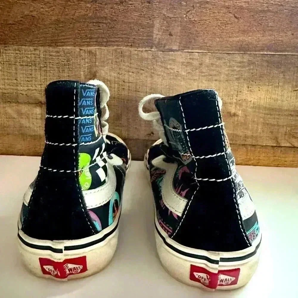 Vans Sk8-Hi 138 Decon V66 Black/Multi Unisex Sneaker Shoe